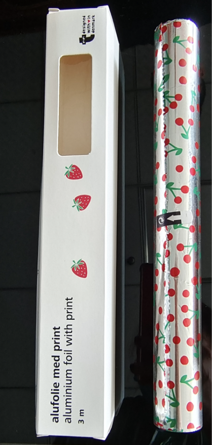 Aluminum Foil Rolls Printed Aluminum Foil Rolls For Catering with Customised Logo Per Roll in Box