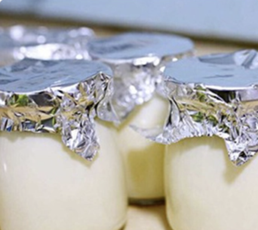 Aluminum Foil laminated Film Aluminum foil round sheet for sealing food bottles cans and BBQ Plates