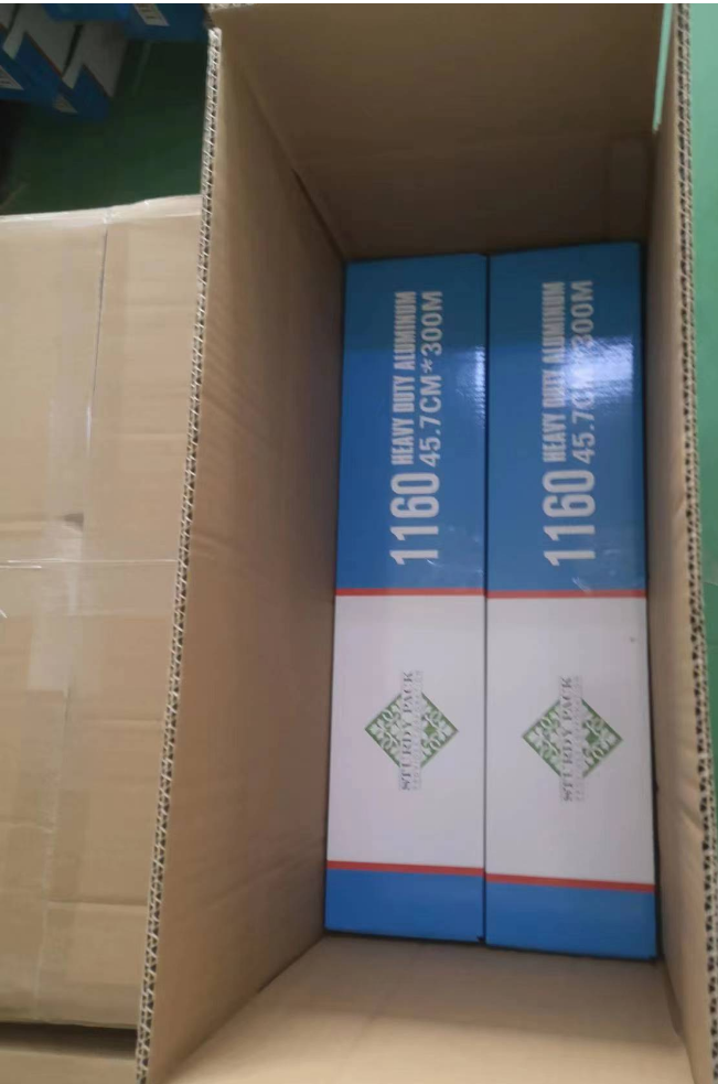 Pre-cut Aluminum Foil Food Grade with Small Holes for Household