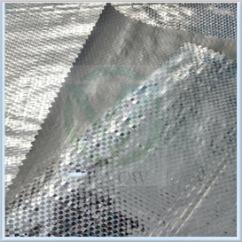 Reflective Solid Woven Fabric for Night Blind for Freezer Cabinet