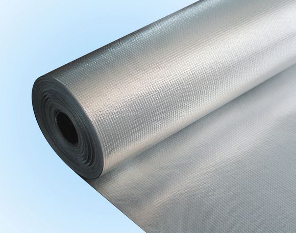 Double sided Aluminum Foil laminate Non woven as heat insulation material