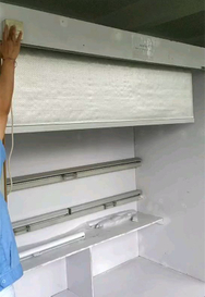 Automatic Night Cover To Keep Cold As Freezer Shades with Small Holes (VBNC6) 