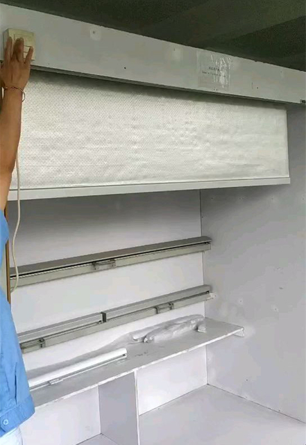 Automatic Night Cover To Keep Cold As Freezer Shades with Small Holes (VBNC6) 