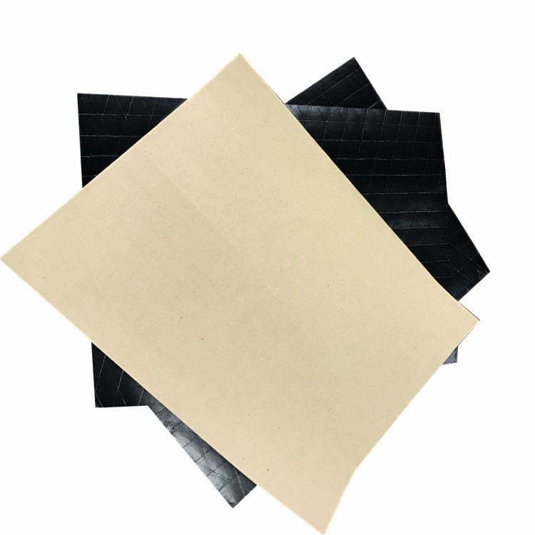 Black PP laminated glass yarn kraft facing for insulation