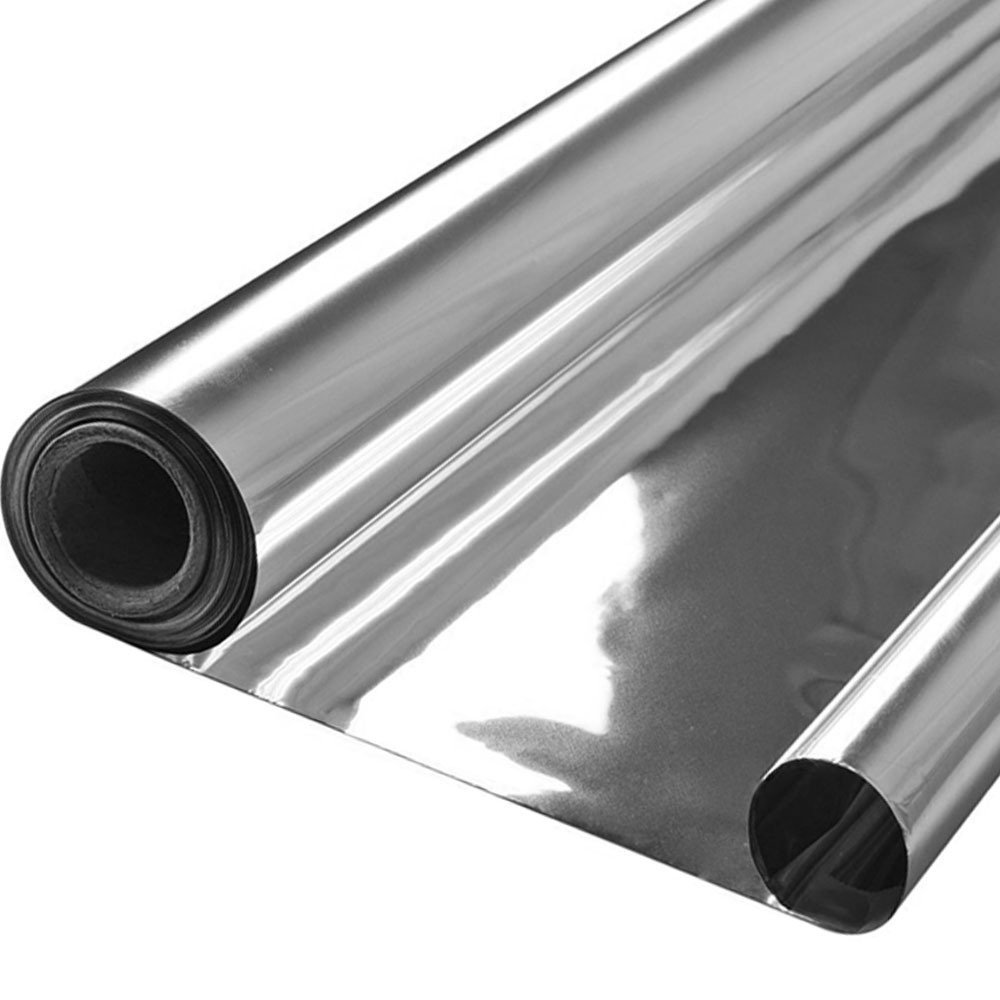 Black Aluminum Foil Alu 7 mic/100 mic PET for SBS Waterproof asphalt membrane Materials