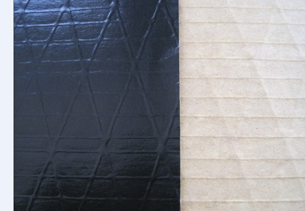 Black PP laminated glass yarn kraft facing for insulation