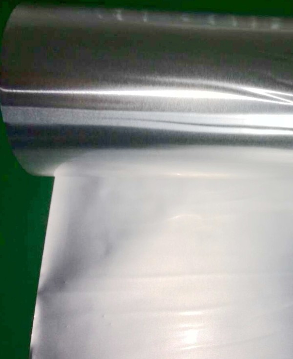 PET/Alu/PE laminated on rubber surface by heating process for floor insulation underlay