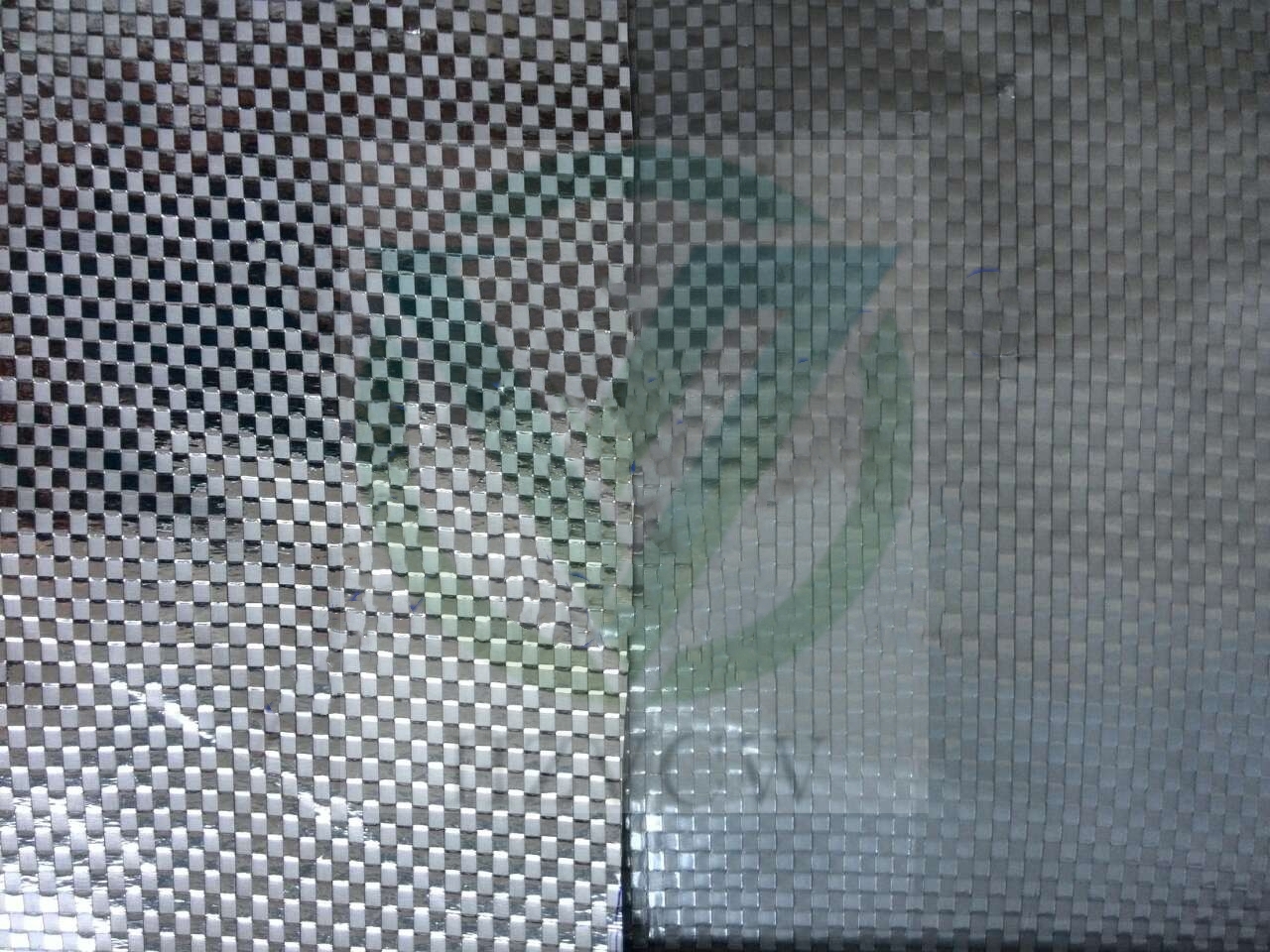 Reflective Solid Woven Fabric for Night Blind for Freezer Cabinet
