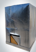 Single or Double sided Non woven laminated aluminum film for pallet cover