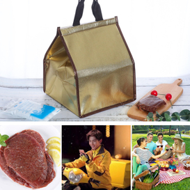 Colorful MPET laminated Nonwoven fabric for cooler bag