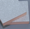 Aluminum Foil coat white fireproof nonwoven fabric to laminate phenolic foam as HVAC Insulation materials
