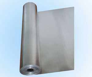 Double sided Aluminum Foil laminate Non woven as heat insulation material