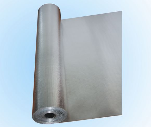 Double sided Aluminum Foil laminate Non woven as heat insulation material