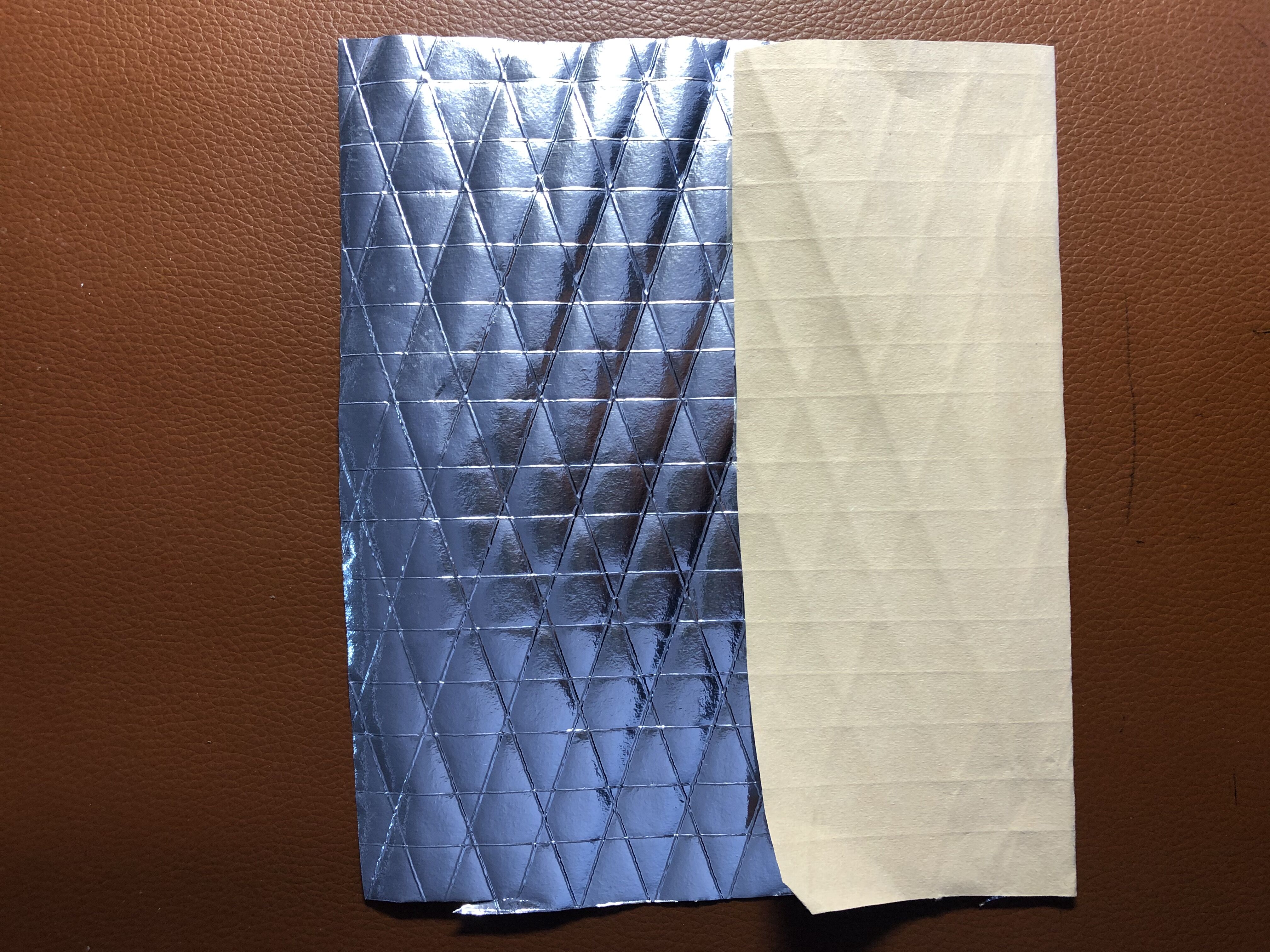 Black PP laminated glass yarn kraft facing for insulation
