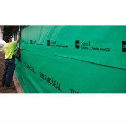 Green single sided reflective Fire resistant extra heavy duty aluminium foil laminate polyweave Sisalation Paper for roof insulation