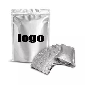PET Aluminum Foil laminated PE (PET/Alu/PE) to make customizable and heat sealed flexible Vacuum packing bag pouch