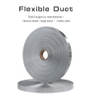 Waterproof Silver Aluminum Foil laminate PET for Flexible Air Duct (Alu/PET)