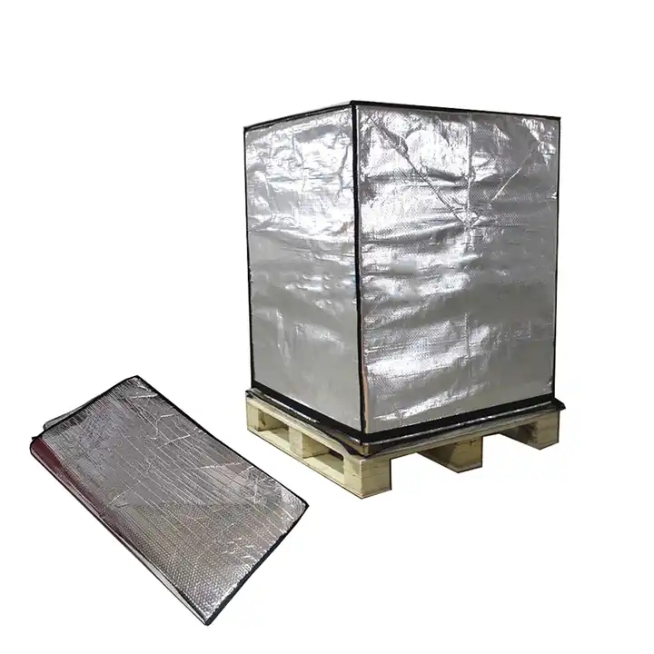 Single or Double sided Non woven laminated aluminum film for pallet cover