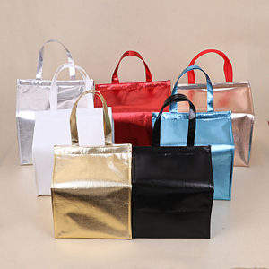 Colorful MPET laminated Nonwoven fabric for takeaway bag