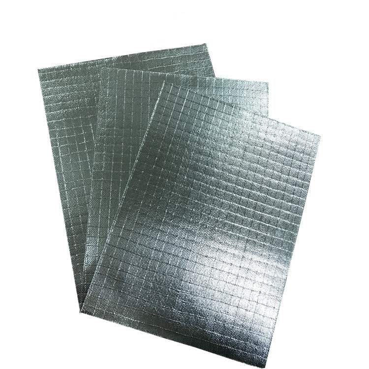 Double Sided Aluminum Foil Reinforced Non-woven Fabric As Thermal Insulation Facing