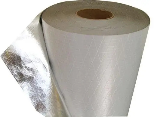 Non Combustible Aluminium Foil+kraft with White for Thermal Insulation