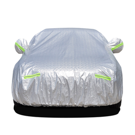 Blue Non-woven cloth coated MPET for car cover