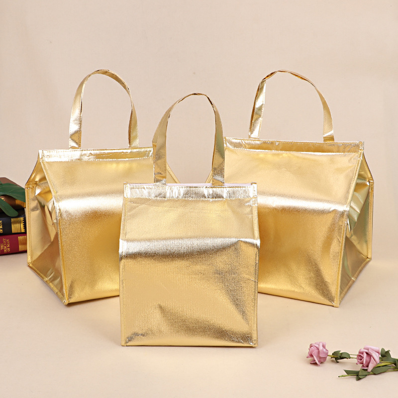 Colorful MPET laminated Nonwoven fabric for takeaway bag