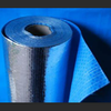 Blue single sided reflective Fireproof heavy duty aluminium foil laminate woven for Sisalation insulation radiant barrier
