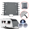 Blue Non-woven cloth coated MPET for car cover