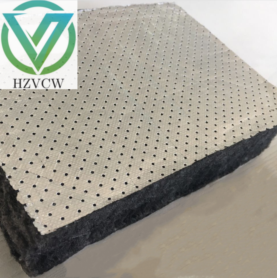 Breathable Non-woven cloth MPET to laminate foam as car Soundproofing Insulation