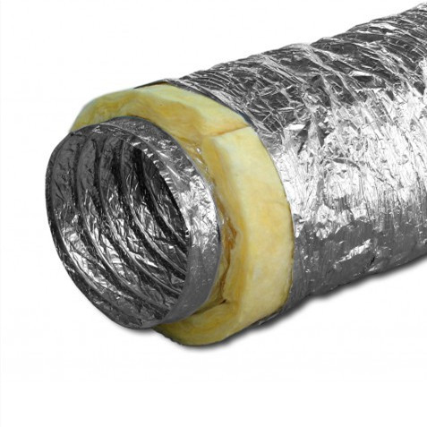 Waterproof Silver Aluminum Foil laminate PET for Flexible Air Duct (Alu/PET)
