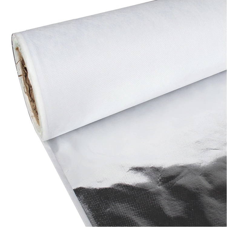 Double sided Aluminum Foil laminate Non woven as heat insulation material