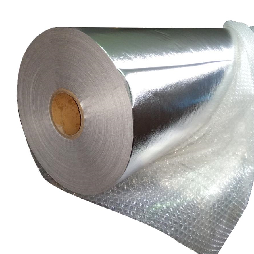 Metallised PET Non-woven cloth laminated Bubble for wrap