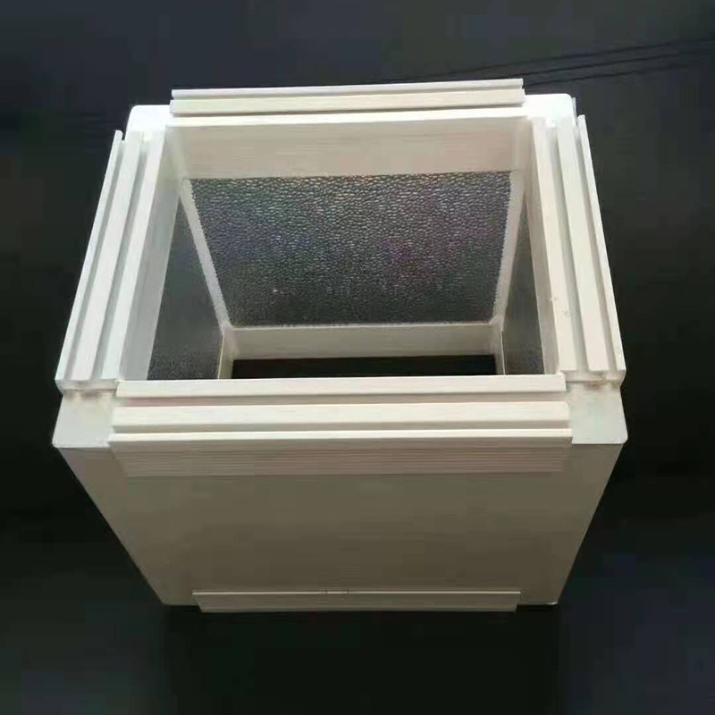 Aluminum Foil coat white fireproof nonwoven fabric to laminate phenolic foam as HVAC Insulation materials