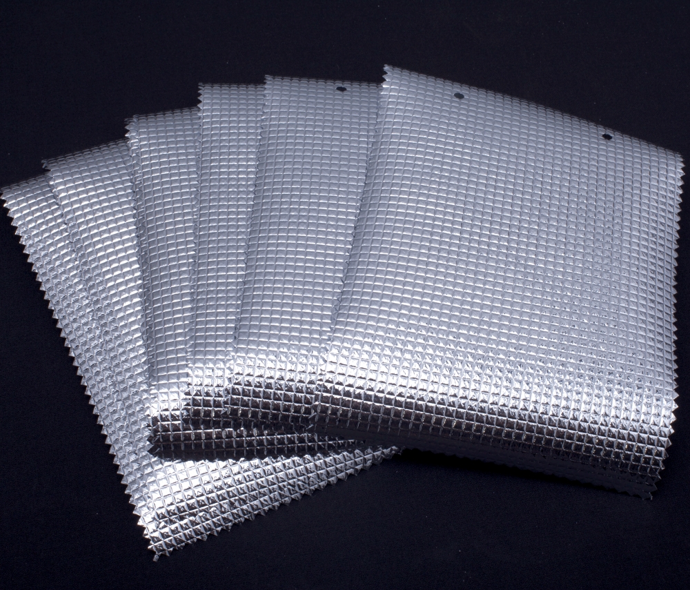 Embossed Double sided MPET laminate NonWoven fabric for package