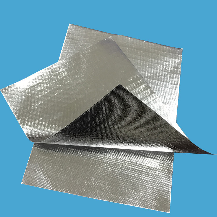 Double Sided Aluminum Foil Reinforced Non-woven Fabric As Thermal Insulation Facing