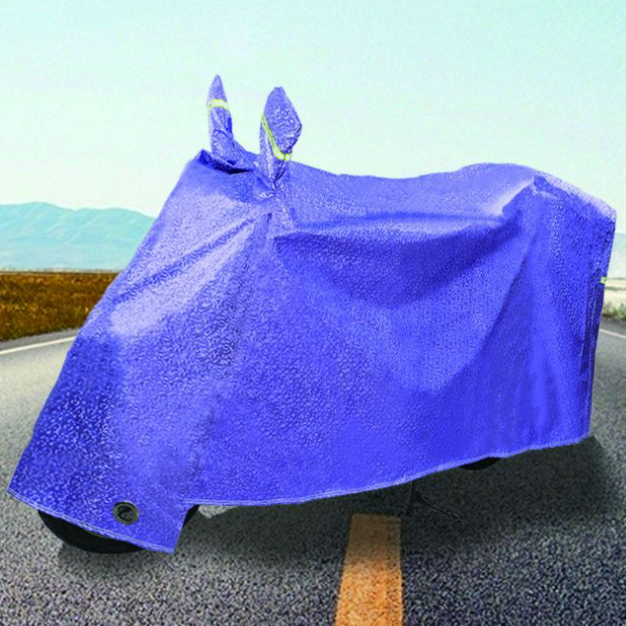 Blue Non-woven cloth coated MPET for car cover