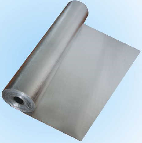 Double sided Aluminum Foil laminate Non woven as heat insulation material