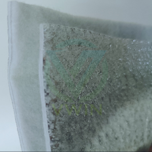 Single Sided Ventilate Metallised PET Non Woven Insulation Fabric for Thermal Lining