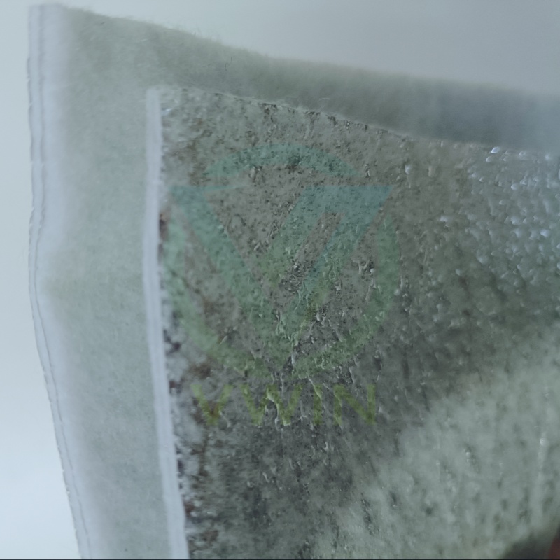 Single Sided Ventilate Metallised PET Non Woven Insulation Fabric for Thermal Lining