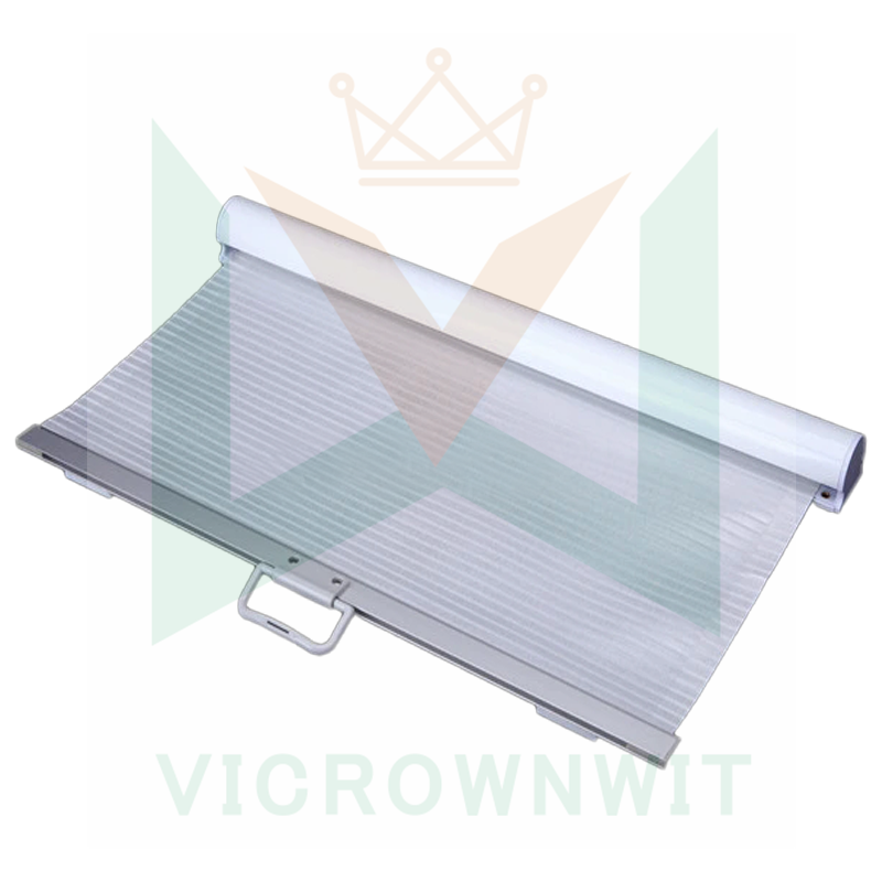 Durable Permeable Night Curtain for Horizontal Showcase in Shops (VPNC4)