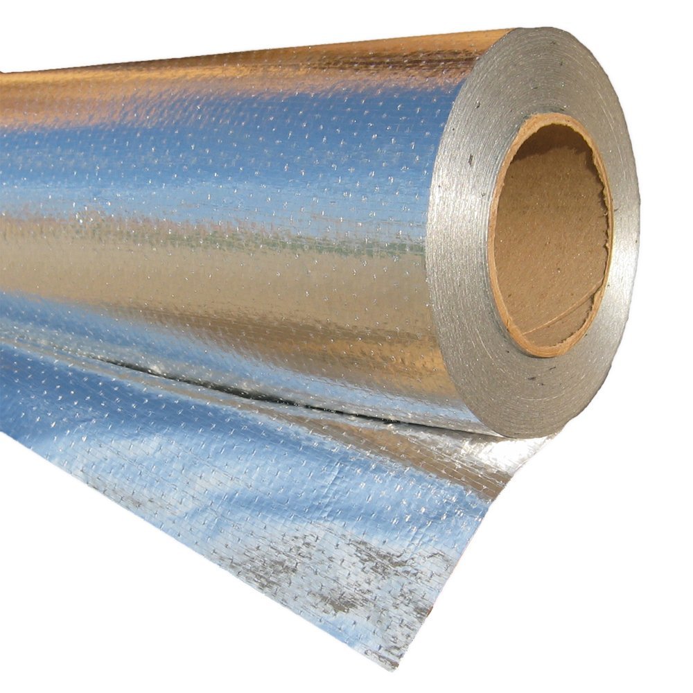 Perforated Reflective Double sided Aluminum Foil Woven fabric as Attic Foil Insulation