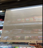 Plastic Night Screen with Roller for Horizontal Freezer To Keep Fresh