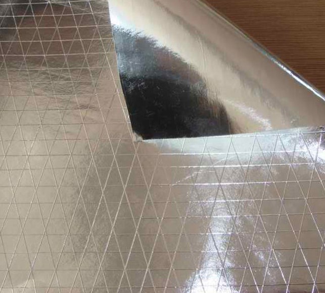 Double Sided 3 ways Reinforced Aluminum Foil Scrim Kraft for Laminated HVAC Insulation