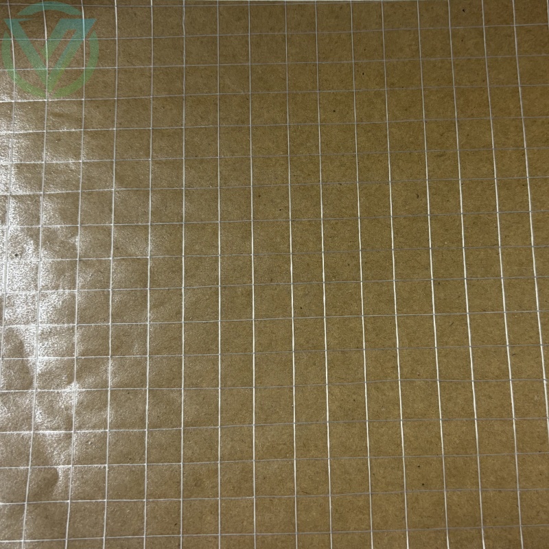 Reinforced Flame Retardant Aluminum Foil Scrim Kraft FSK Facing
