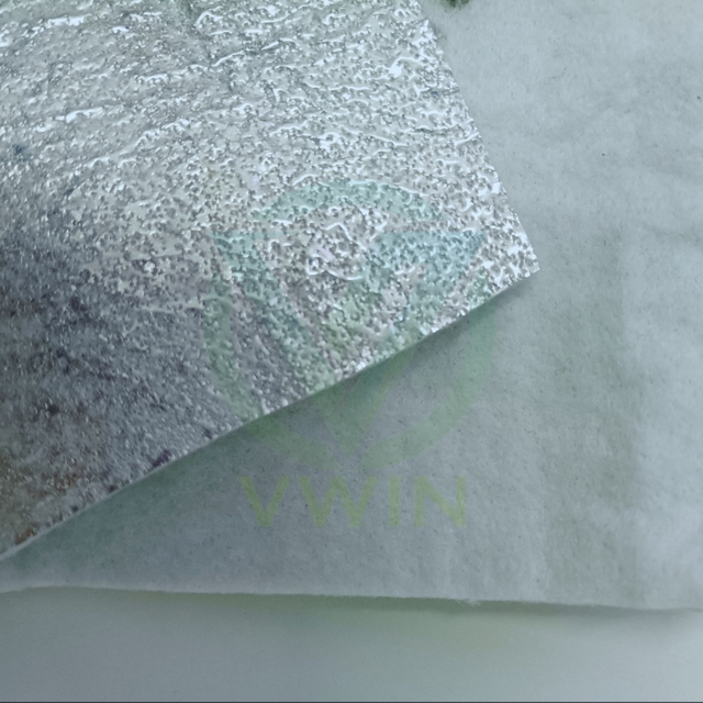 Ventilate Single Faced Reflective Metallized PET Nonwoven Fabric for PET Nest Materials