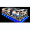 Durable Permeable Night Curtain for Horizontal Showcase in Shops (VPNC4)