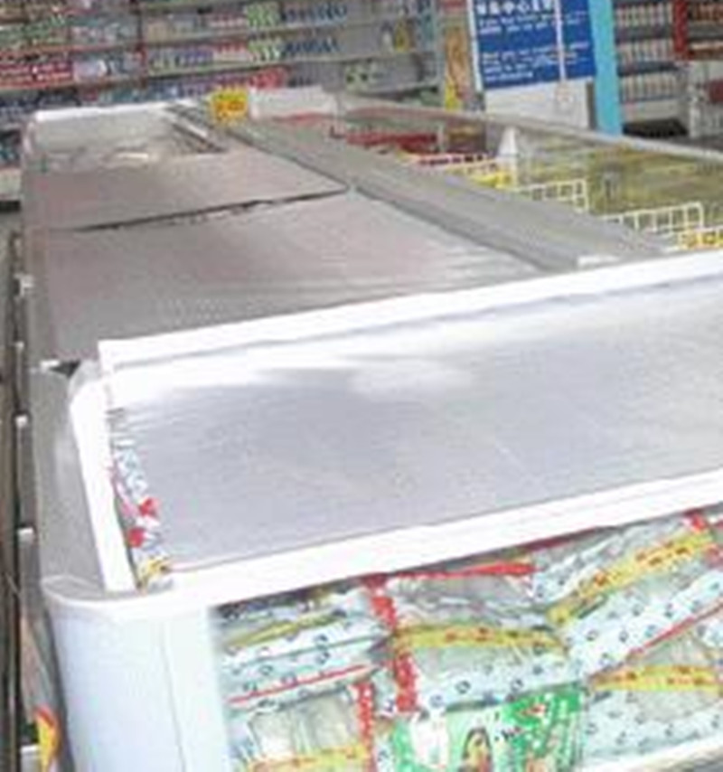 Breathable Silver Night blinds for horizontal Refrigerator (VBNB8)