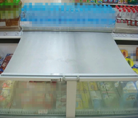 Breathable Silver Night blinds for horizontal Refrigerator (VBNB8)