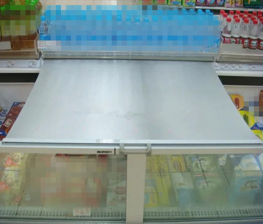 Breathable Silver Night blinds for horizontal Refrigerator (VBNB8)